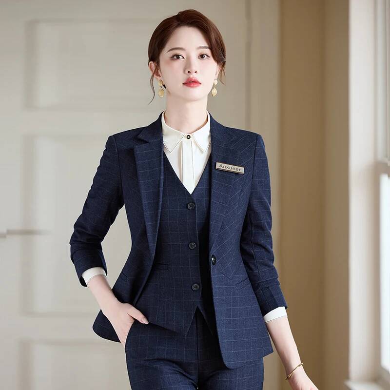 Men'S Style Formal Wear - 高品質生地 秋冬 フォーマル OLスタイル レディース ビジネススーツ