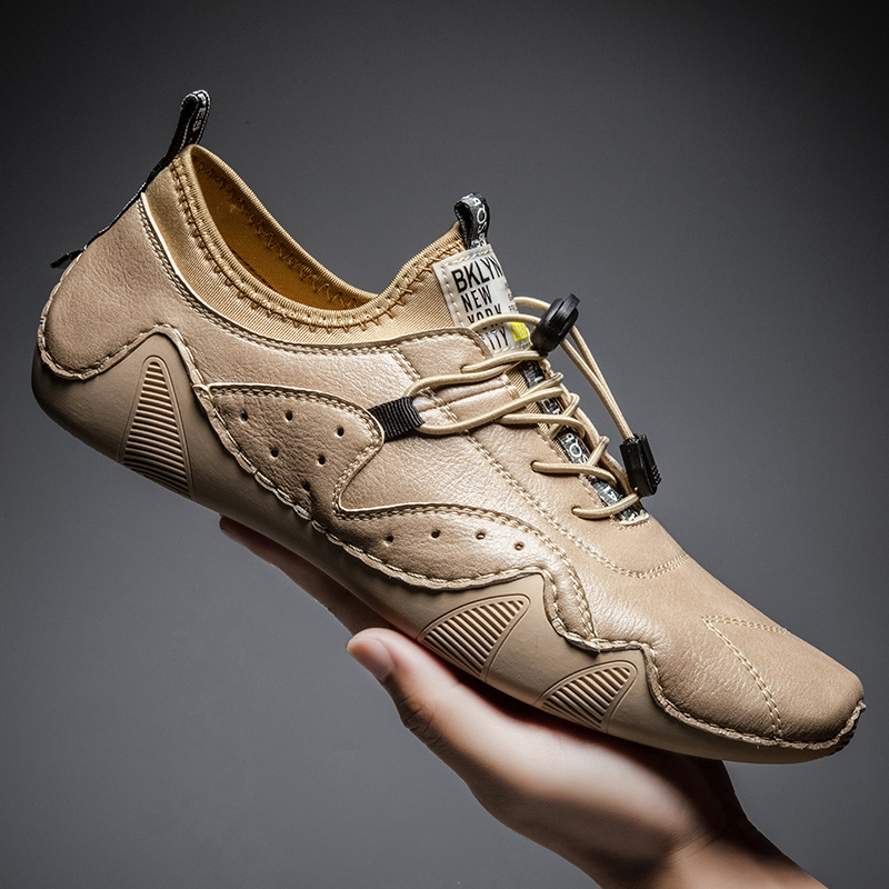Men Formal Wear Shoes - 男性用レザーレットスニーカー,運転靴,防水靴,高級靴,ダブルドレスの新しいファッション,2022