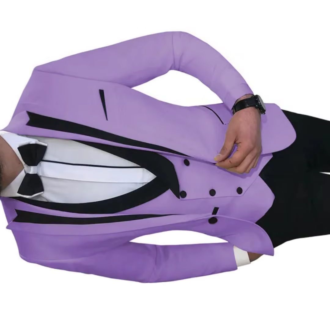 Men'S Formal Wear Not Suit - 3ピースメンズウェディングスーツセット - ブレザー、ベスト、パンツ、新郎介添人用、宴会用フォーマルウェア、新コレクション