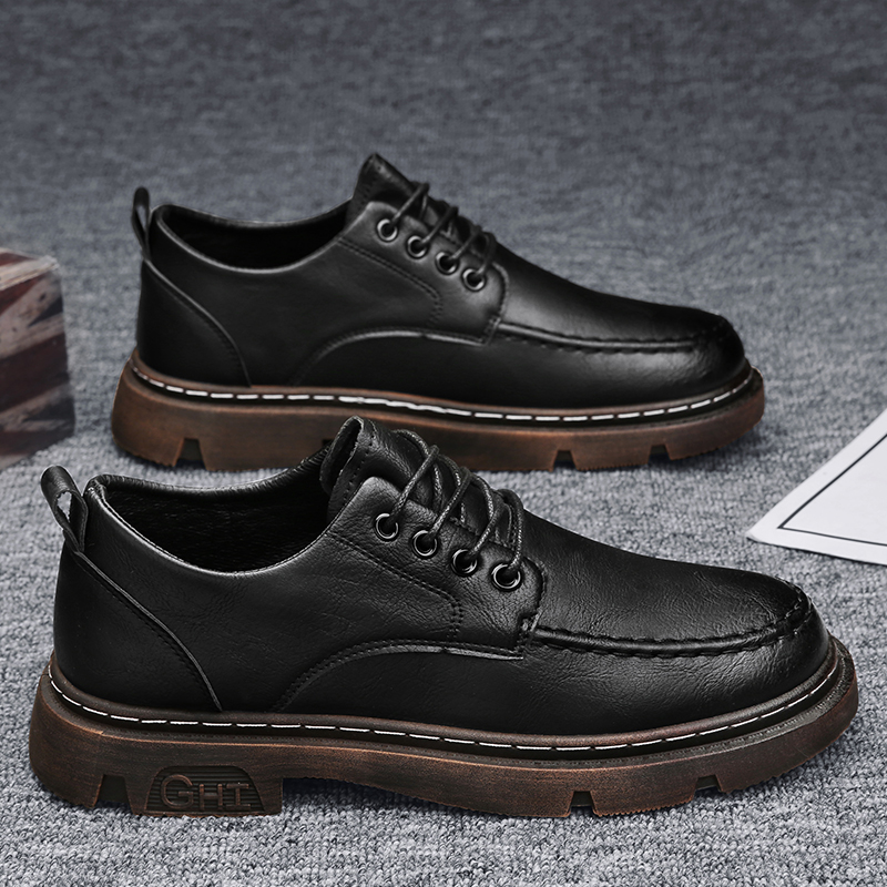 Formal Men Daily Wear Shoes - 通気性のある柔らかいアッパー、メンズフォーマルシューズ、ビジネスシューズ、フラットで滑りにくいソール、夏秋の普段使いに最適なデザイン。