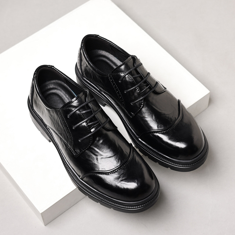 メンズレザーシューズ、カジュアルビジネスに最適、多用途で快適 - Men Formal Wear Dress のレビューと価格