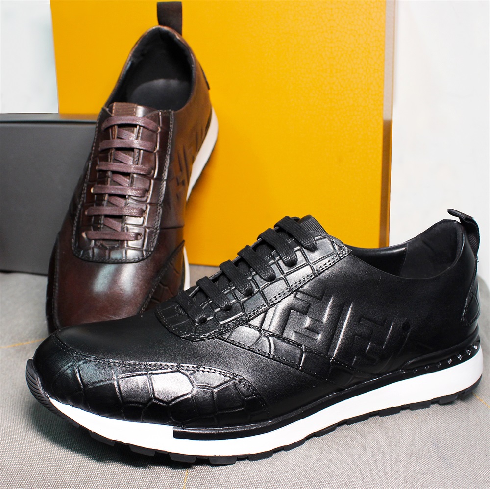 本革メンズスニーカークラシックレースアップ快適なカジュアルノ - Men Formal Wear Shoes のレビューと価格