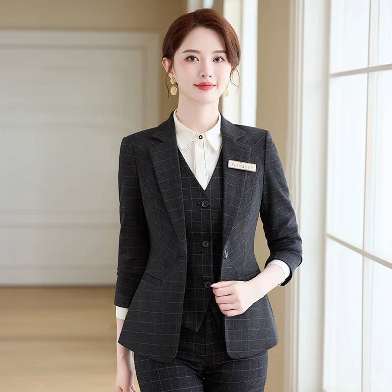 高品質生地 秋冬 フォーマル OLスタイル レディース ビジ - Men'S Style Formal Wear のレビューと価格