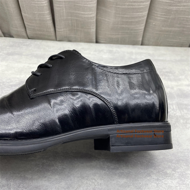 メンズ ブラック レザー オックスフォード シューズ クラシ - Formal Men Daily Wear Shoes のレビューと価格