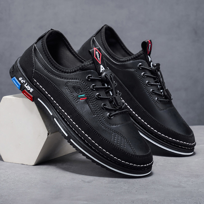 ヴィンテージメンズフォーマルシューズ、快適な布地裏地、軽量で - Formal Men Daily Wear Shoes のレビューと価格