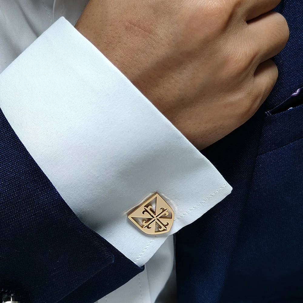 ハイエンドのアンバーラダーカフリンクス,ユニークなビジネス, - Dress Shirt French Cuff のレビューと価格