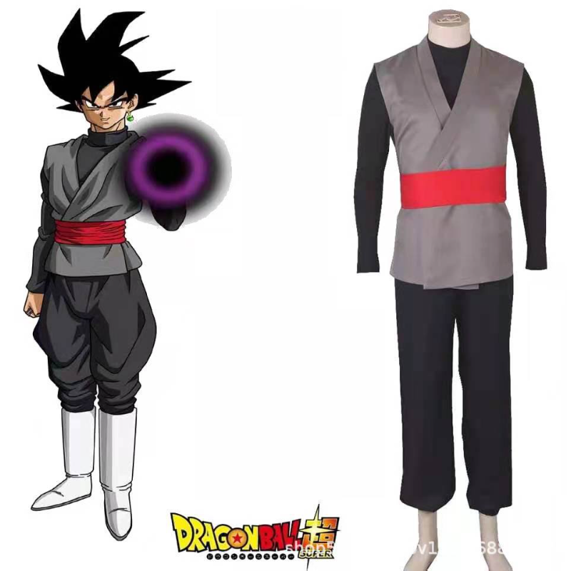 9種類のドラゴンボールメンズブラックコスプレ衣装アニメカンフ - Men Formal Wear Shoes のレビューと価格