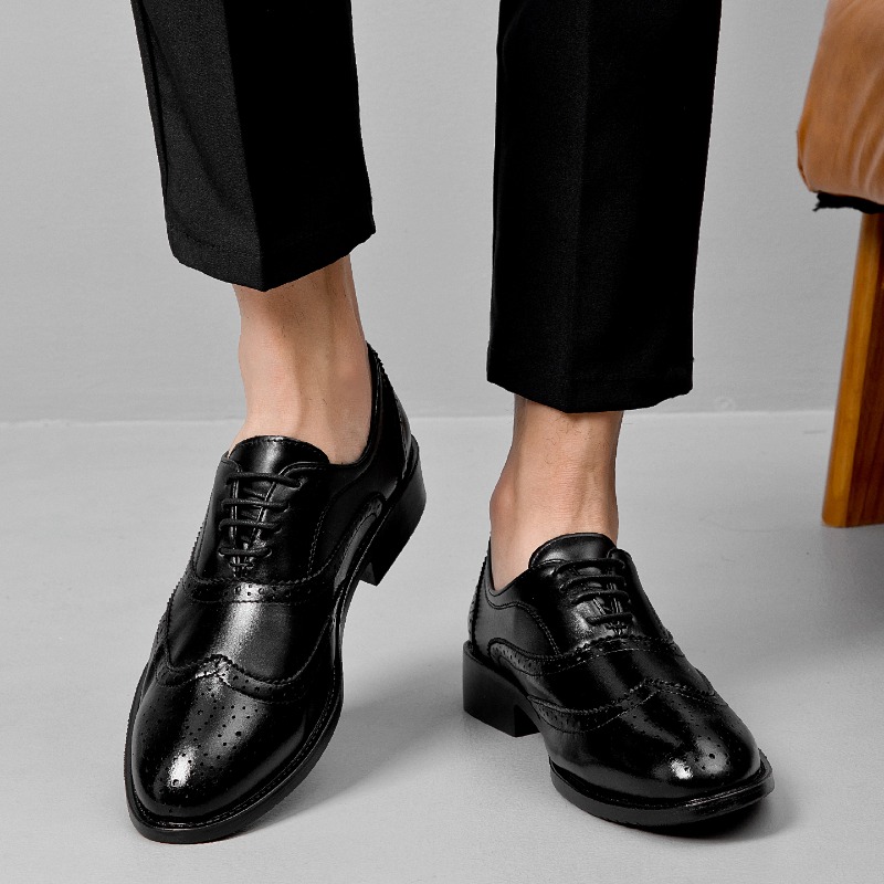 フォーマルレザーシューズ クラシックメンズスタイル スリッポ - Men'S Style Formal Wear のレビューと価格