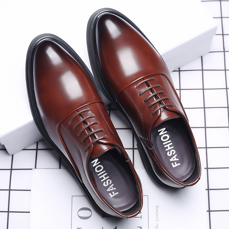男性ドレスシューズフォーマルオックスフォードクラシックビジネ - Formal Men Daily Wear Shoes のレビューと価格