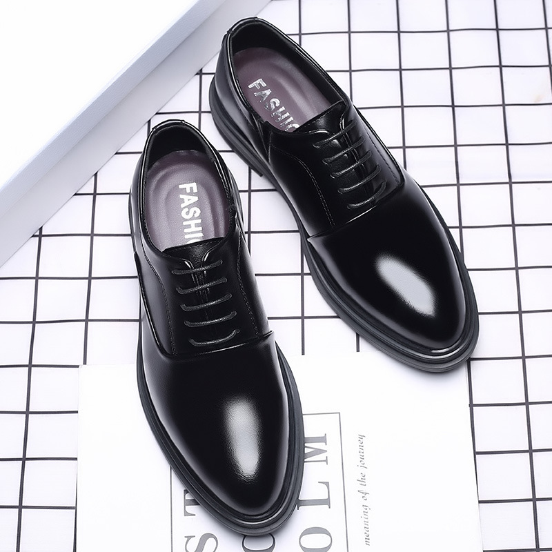 男性ドレスシューズフォーマルオックスフォードクラシックビジネ - Formal Men Daily Wear Shoes のレビューと価格