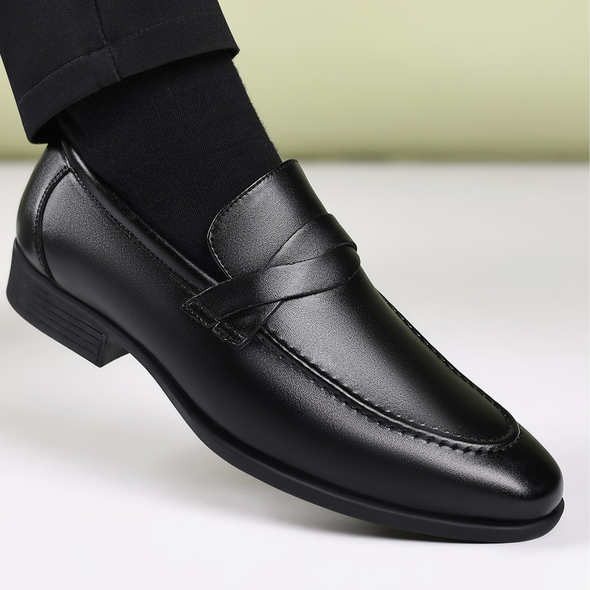 英国スタイルのフォーマルウェア用メンズレザーシューズ、ビジネ - Men'S Style Formal Wear のレビューと価格
