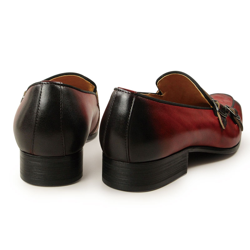 男性用の先のとがったつま先とクロコダイルプリントのレザーモカ - Men Formal Wear Shoes のレビューと価格
