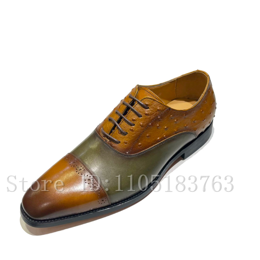 メンズ本革フォーマルシューズ 高級手作りレースアップビジネス - Formal Men Daily Wear Shoes のレビューと価格