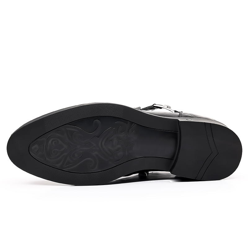 メンズレトロライオンヘッドジッパードレスシューズオフィスビジ - Men Formal Wear Shoes のレビューと価格