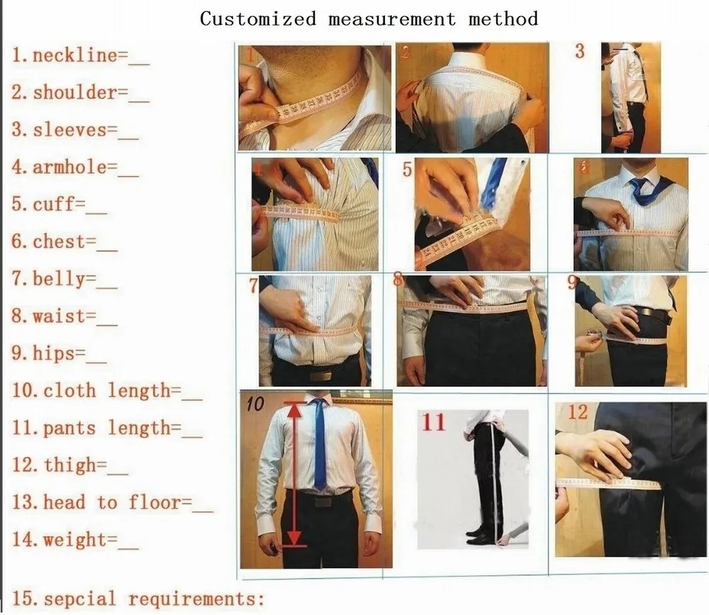 高品質カスタムメイドメンズスーツ ウェディングタキシード 3 - Men'S Formal Wear Not Suit のレビューと価格